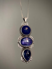 Load image into Gallery viewer, Triple Stoned Pendant
