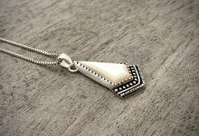 Load image into Gallery viewer, Mother of Pearl Layered Kite Pendant