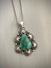 Load image into Gallery viewer, Hand Stamped Emerald Valley Pendant