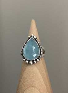 Reserved: Aquamarine Ring, Turquoise & Amethyst Ring, Amethyst Studs