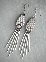 Load image into Gallery viewer, Picasso Jasper Fringe Earrings