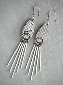 Picasso Jasper Fringe Earrings