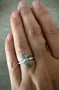 BOING Silver Ring