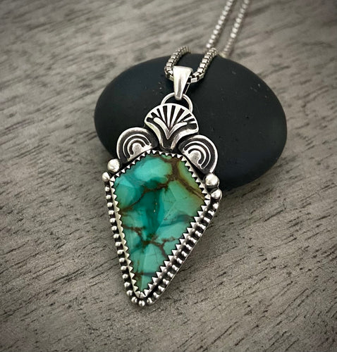 Bao Canyon Turquoise Pendant