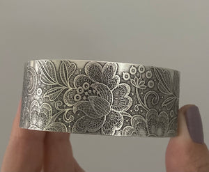 Antique Flora Cuff