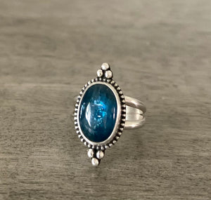 Paraiba Kyanite Ring