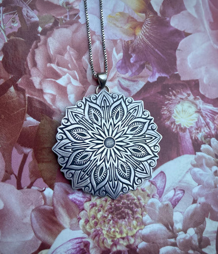 Floral Mandala Pendant