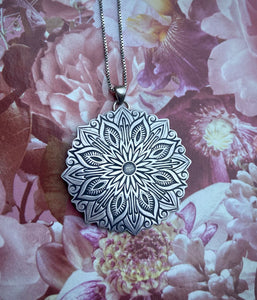 Floral Mandala Pendant