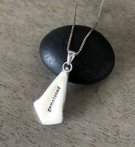 Mother of Pearl Layered Kite Pendant