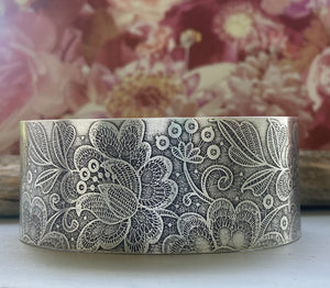 Antique Flora Cuff