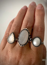 Load image into Gallery viewer, White Moonstone Ring