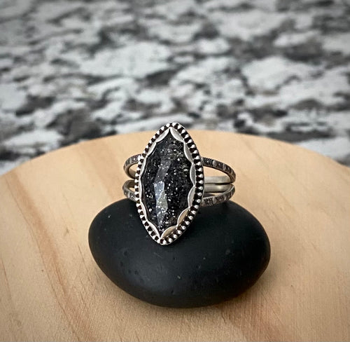 Midnight Quartz Ring