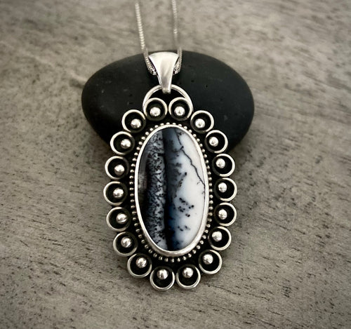 Dendrite Opal Pendant