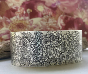 Antique Flora Cuff