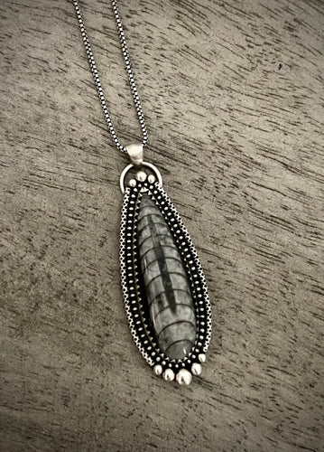 Orthoceras Fossil Necklace