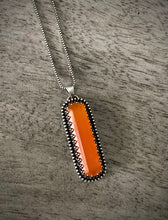 Load image into Gallery viewer, Carnelian Bar Necklace