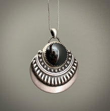 Load image into Gallery viewer, Hematite Boho Pendant