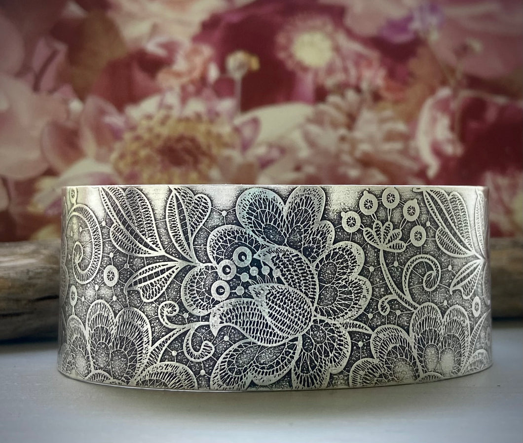 Antique Flora Cuff