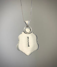 Load image into Gallery viewer, Hand Stamped Emerald Valley Pendant