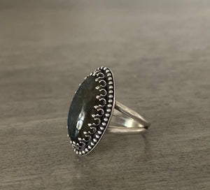 Blue Labradorite Ring