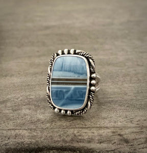 Reserved: Blue Opal Ring- Remainder