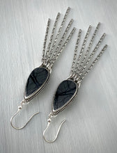 Load image into Gallery viewer, Picasso Jasper Fringe Earrings