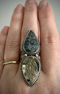 Marcasite & Pyrite Ring