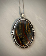 Load image into Gallery viewer, Tiger Iron Pendant