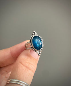 Paraiba Kyanite Ring