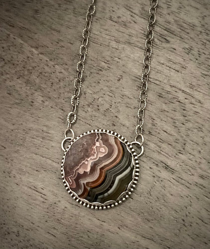 RESERVED: Agate Necklace- Remainder