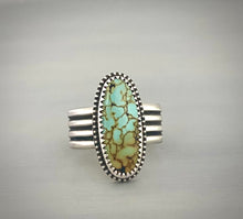 Load image into Gallery viewer, Hubei Turquoise Wide Band Ring