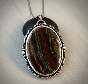 Tiger Iron Pendant