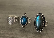 Load image into Gallery viewer, Blue Labradorite Ring