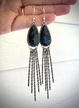 Load image into Gallery viewer, Picasso Jasper Fringe Earrings