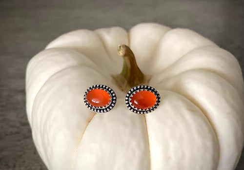 Carnelian Studs