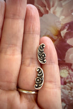 Load image into Gallery viewer, Floral Swirl Stud Earrings