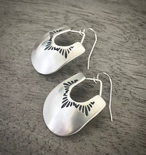 Load image into Gallery viewer, Hand Stamped Earrings