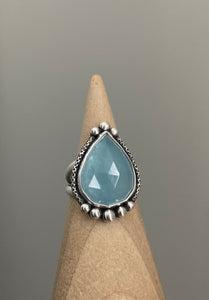 Reserved: Aquamarine Ring, Turquoise & Amethyst Ring, Amethyst Studs