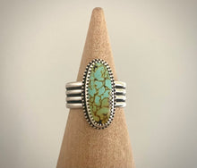 Load image into Gallery viewer, Hubei Turquoise Wide Band Ring