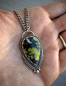 Lizardite Necklace