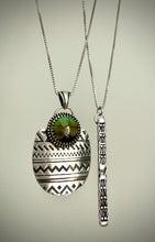 Load image into Gallery viewer, Turquoise Paddle Pendant