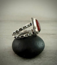 Load image into Gallery viewer, Sonoran Sunset Hand Stamped Ring