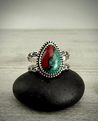 Sonoran Sunset Hand Stamped Ring