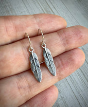 Load image into Gallery viewer, Classic Petite Feather Earrings