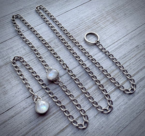 Reserved: Moonstone Necklaces: Remainder