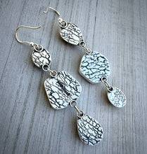 Load image into Gallery viewer, Triple Stoned Earrings