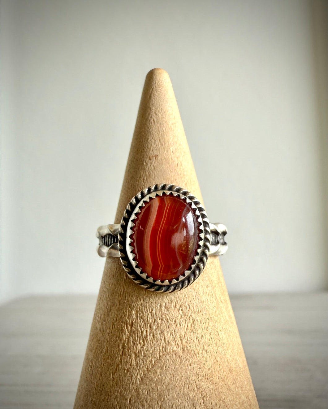 Lake Superior Agate Ring