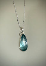 Load image into Gallery viewer, Paraiba Blue Kyanite Necklace