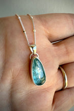 Load image into Gallery viewer, Paraiba Blue Kyanite Necklace