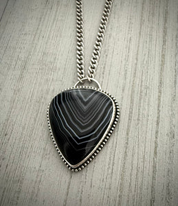 Banded Agate Necklace